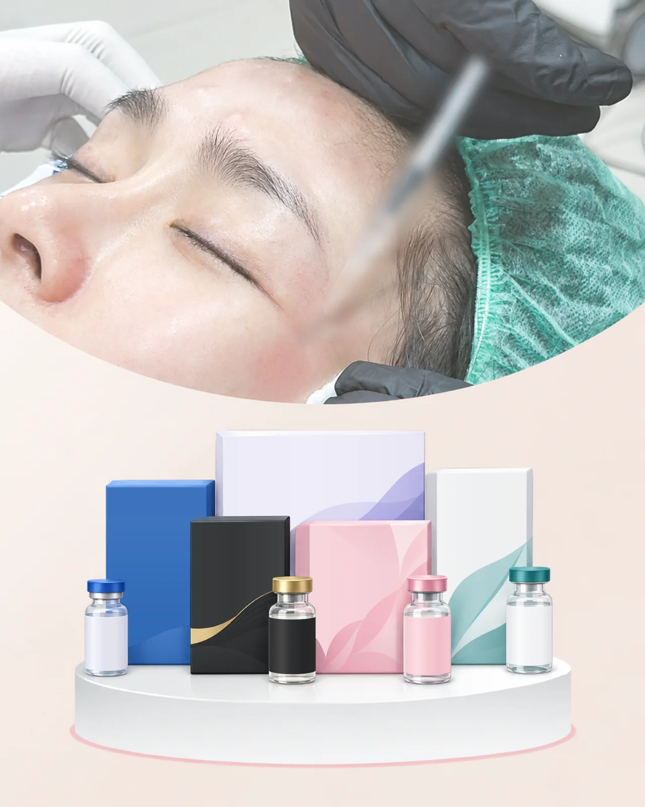 ภาพประกอบบริการโปรแกรมฉีดโบทูลินุ่มท็อกซิน ของ Rosabelle Clinic